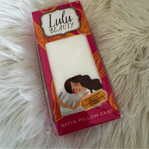 Urban Outfitters Satin Pillow Case - Ivory